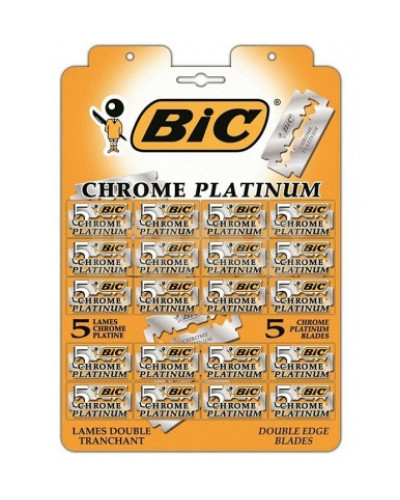 Лезо BIC Chrome Platinum 5шт * 20уп оптом в інтернет-магазині Domestik