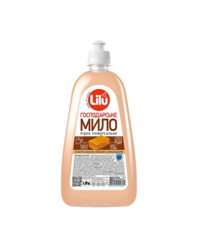 Мило рідке господарське  Lilu 1 л оптом в інтернет-магазині Domestik