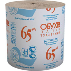 Туалетний папір Обухів 65м 
