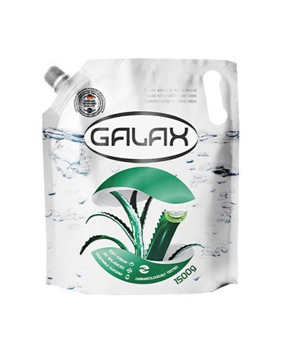 Мило рідке антибактеріальне Galax дойпак 1.5 кг оптом в інтернет-магазині Domestik
