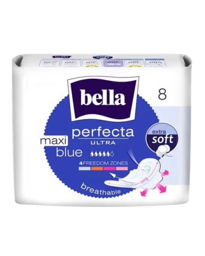 Прокладки Bella Perfecta ultra Maxi Blue 8 шт оптом в інтернет-магазині Domestik