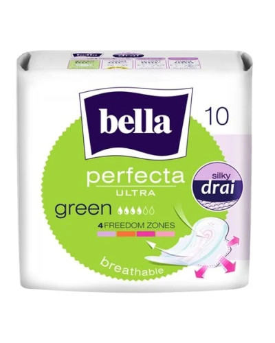 Прокладки Bella Perfecta Ultra Green 10 шт оптом в інтернет-магазині Domestik