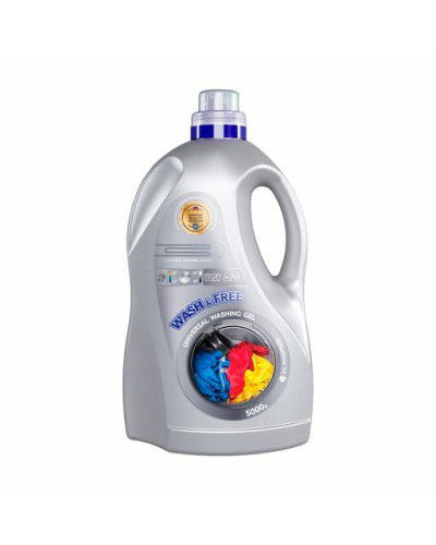 Гель для прання Wash & Free 5 л оптом в інтернет-магазині Domestik