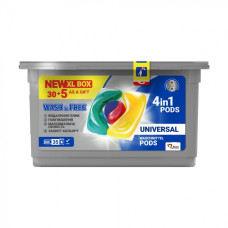 Капсули Wash & Free 4in1 Pods Universal 35 шт