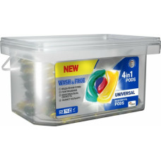 Капсули Wash & Free 4in1 Pods Universal 75 шт