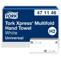 Рушники листові Tork Xpress Universal складання Multifold, білі, 2 шари, 190 листів (H2)