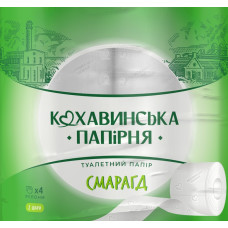 Туалетний папір Смарагд Кохавинка 2-х шарова 4 шт
