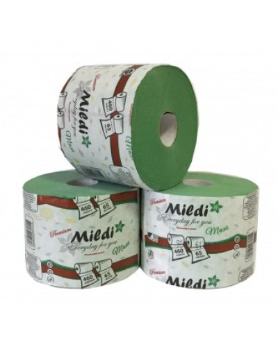 Туалетний папір Mildi Premium Maxi зелений 65м оптом в інтернет-магазині Domestik