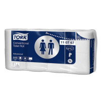 Туалетний папір у рулонах Tork Advance 2-х шаровий 30м 8 рул/уп 110767 (T4)