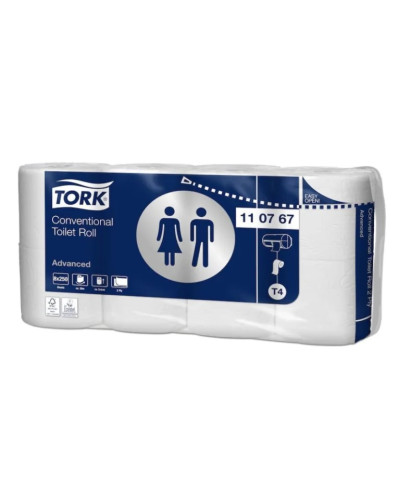 Туалетний папір у рулонах Tork Advance 2-х шаровий 30м 8 рул/уп 110767 (T4) оптом в інтернет-магазині Domestik