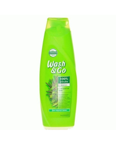 Шампунь для волосся Wash & Go 200 мл ас оптом в інтернет-магазині Domestik