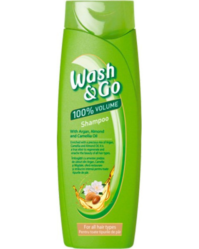 Шампунь для волосся Wash & Go 400 мл ас оптом в інтернет-магазині Domestik