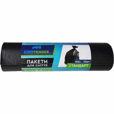 Пакети для сміття Mega Tender стандарт, 160л 10шт
