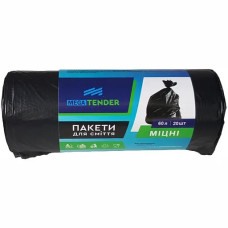Пакети для сміття Mega Tender міцні, 60л 20шт