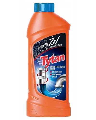 Засіб в гранулах для прочищення труб Tytan 200г 