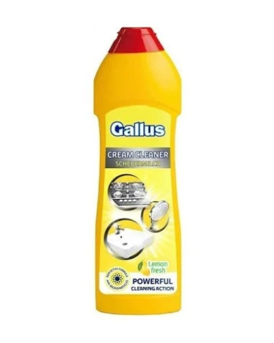 Кремове молочко для очищення поверхонь Gallus Cream Cleaner Lemon Fresh 700 мл оптом в інтернет-магазині Domestik