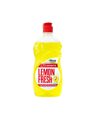 Засіб для миття посуду Lemon Fresh 500мл оптом в інтернет-магазині Domestik