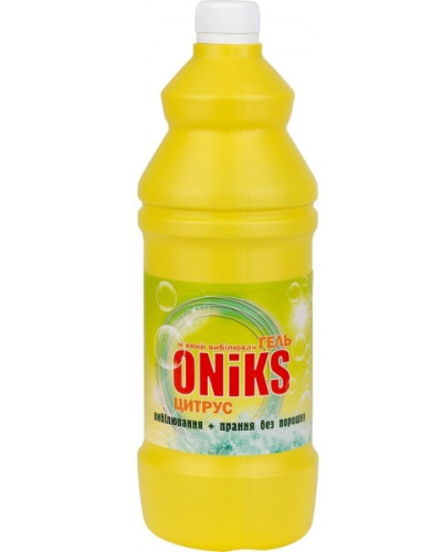 Відбілювач для білизни плямовивідник Oniks Цитрус 950 мл оптом в інтернет-магазині Domestik